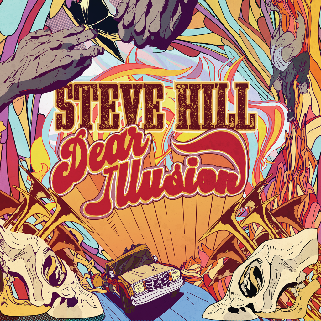 Some classy blues guitar as Steve Hill releases his new album “Dear Illusion.”