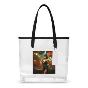 Clear tote bag