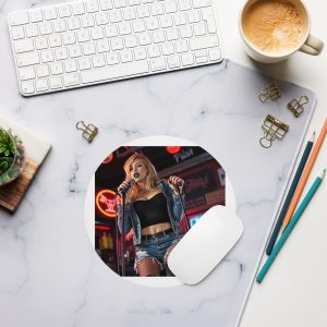 Round mouse pad