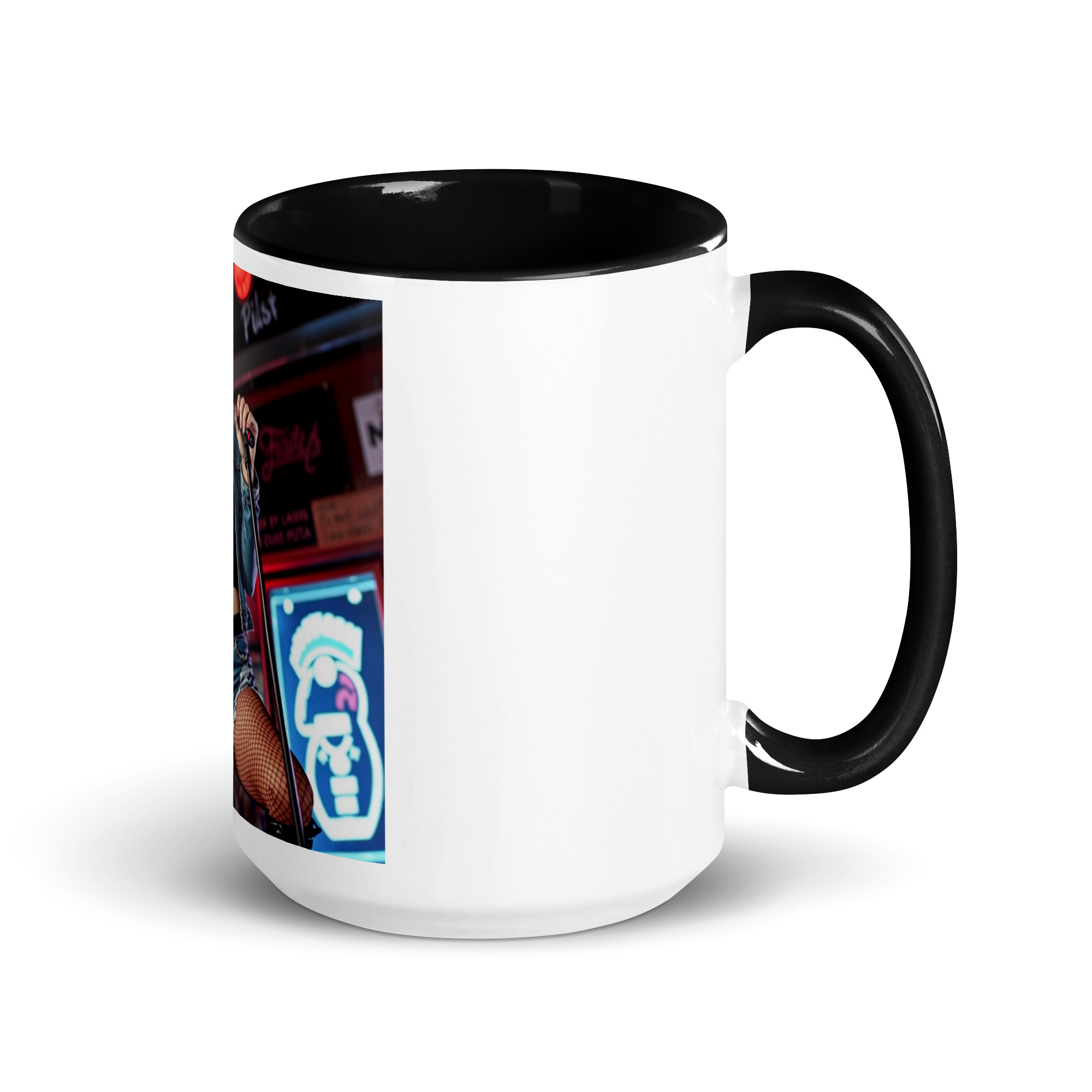 Mug with Color Inside - Image 4